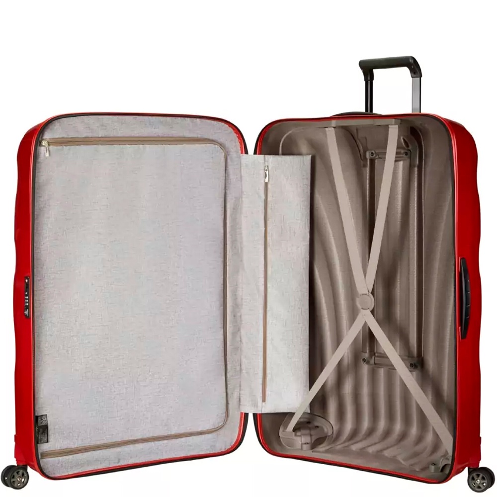 Samsonite C-LITE suitcase with Curv® on 4 wheels CS2*006 Chili Red (giant)