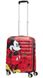 Suitcase American Tourister Wavebreaker Disney made of ABS plastic on 4 wheels 31C*001 Mickey Comics Red small