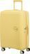 Suitcase American Tourister Soundbox made of polypropylene on 4 wheels 32G*002 Pastel Yellow (medium)