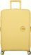 Suitcase American Tourister Soundbox made of polypropylene on 4 wheels 32G*002 Pastel Yellow (medium)