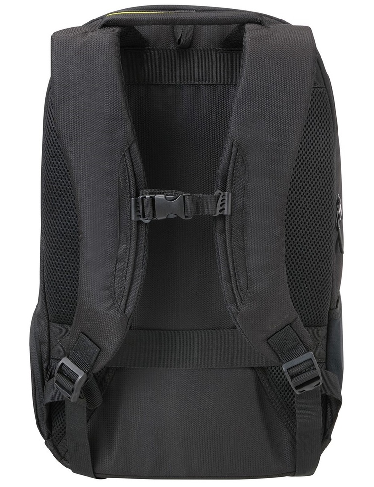 Casual backpack with laptop compartment up to 17.3” American Tourister Work-E MB6*004 Black