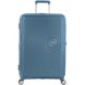 Suitcase American Tourister Soundbox made of polypropylene on 4 wheels 32G*003 Stone Blue (large)
