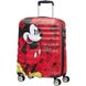 Чемодан American Tourister Wavebreaker Disney из ABS пластика на 4-х колесах 31C*001 Mickey Comics Red малый