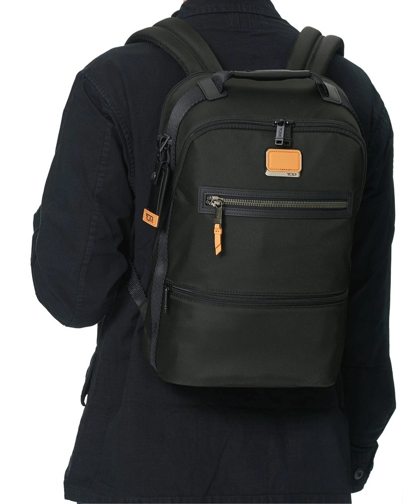 Backpack with laptop compartment up to 15" TUMI Alpha Bravo Essential 0232655D Black