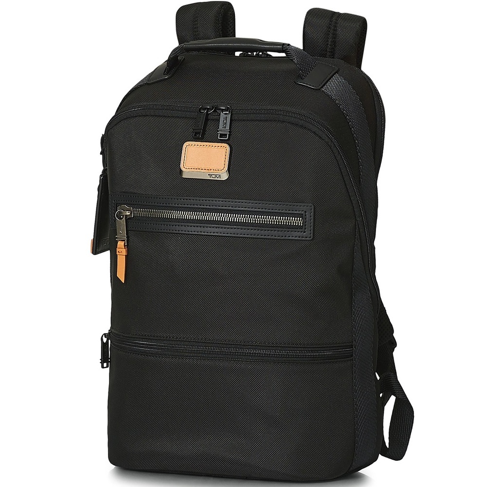 Backpack with laptop compartment up to 15" TUMI Alpha Bravo Essential 0232655D Black