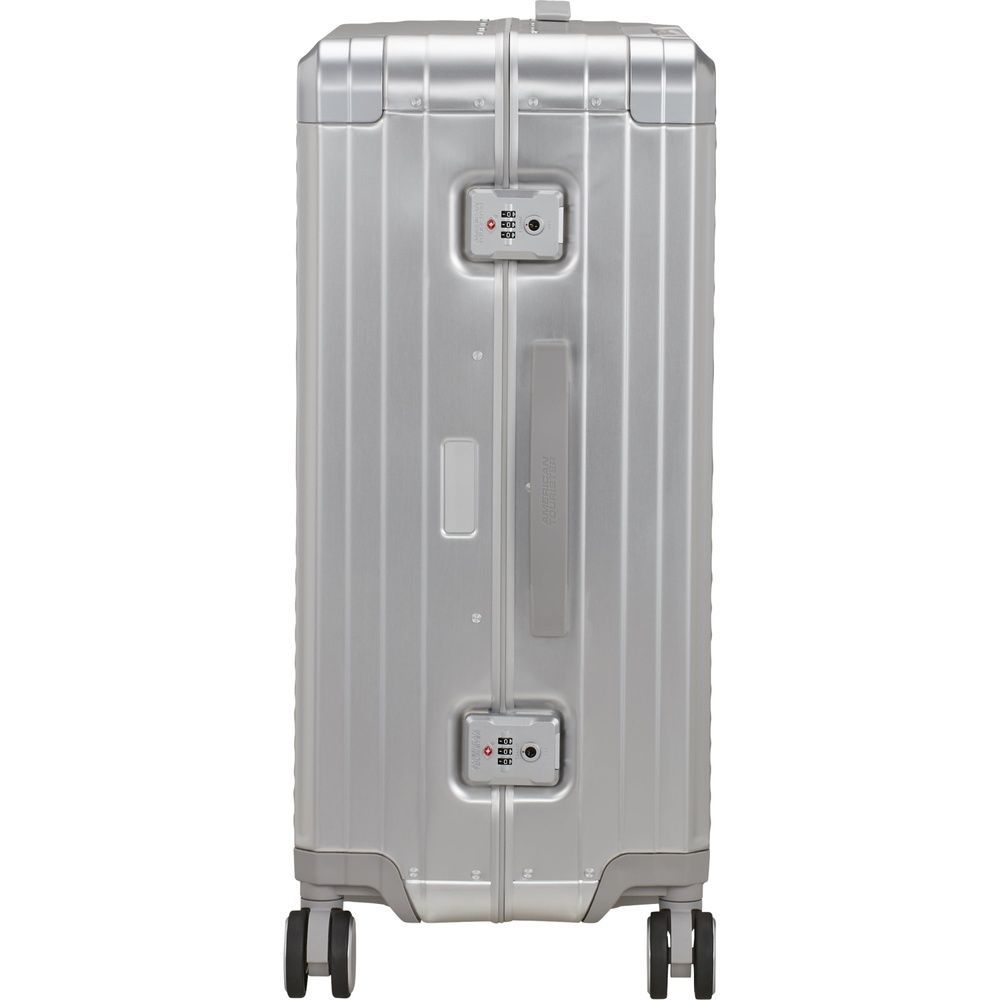 Валіза American Tourister Soundbox ALU алюмінієва на 4-х колесах MI3*002 Silver (середня)