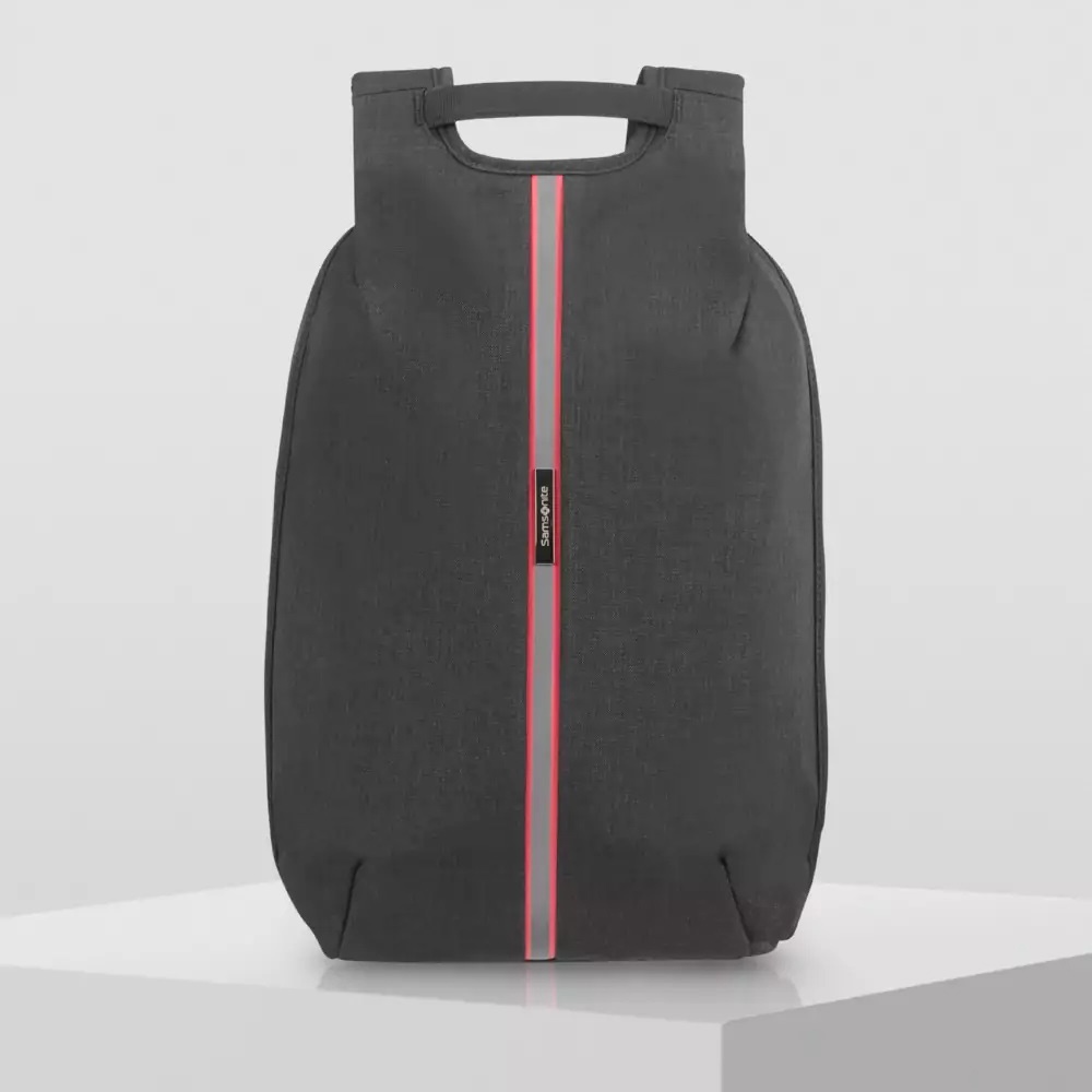 Рюкзак жіночий повсякденний з відділенням для ноутбука до 14,1" Samsonite Securipak S KB3*001 Black Steel