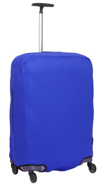 Universal protective cover for a large suitcase 9001-41 Electrician (bright blue)