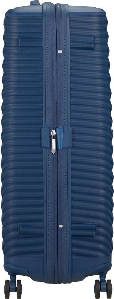 Suitcase American Tourister FastForward made of polypropylene on 4 wheels MI0*003 Navy Blue (large)