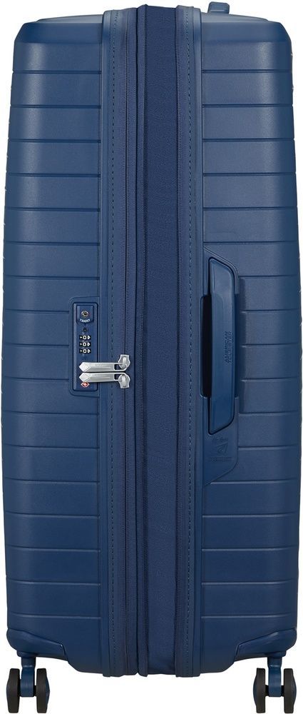 Suitcase American Tourister FastForward made of polypropylene on 4 wheels MI0*003 Navy Blue (large)
