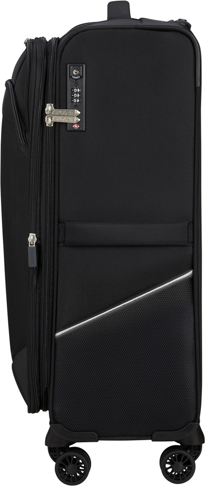 American Tourister Summerride textile suitcase on 4 wheels ME7*005;09 Black (medium)