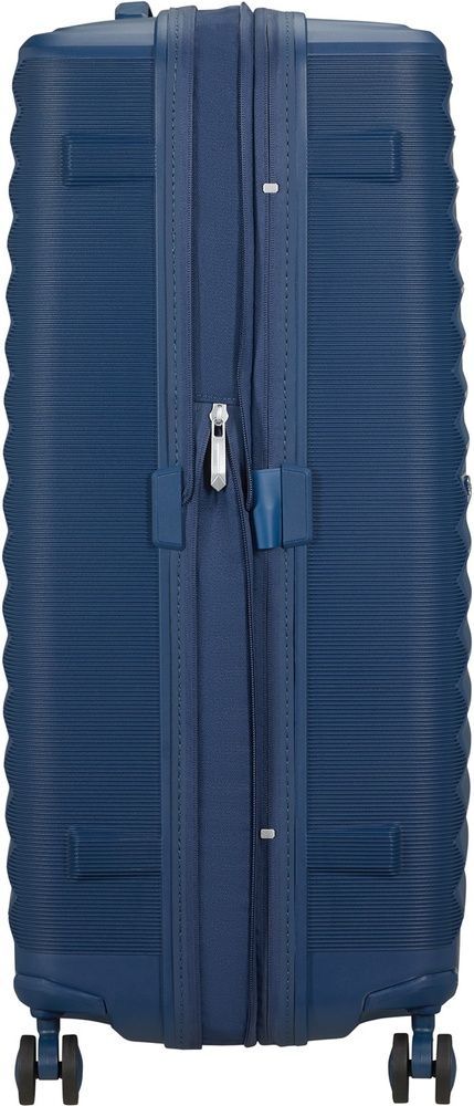 Suitcase American Tourister FastForward made of polypropylene on 4 wheels MI0*003 Navy Blue (large)