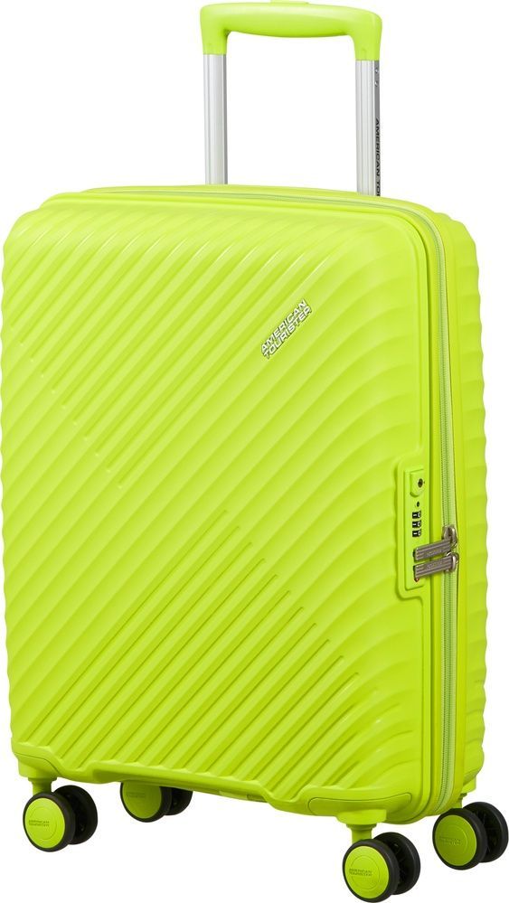 Валіза American Tourister Diablast на 4-х колесах з поліпропілену MK2*001;04 Hyper Lime (мала)
