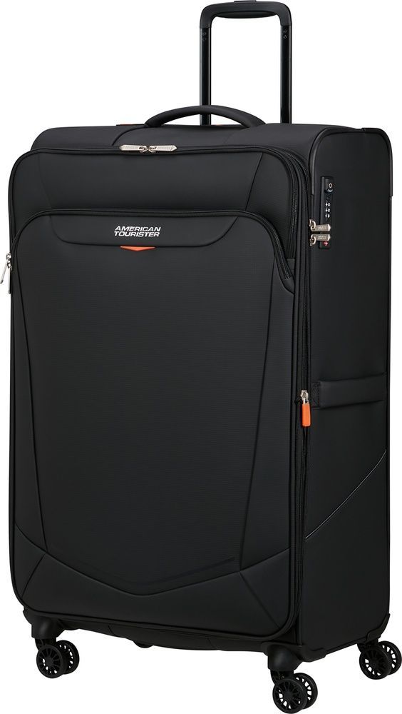 Водонепроникна валіза American Tourister Summerride текстильна на 4-х колесах ME7*106;09 Black (велика)