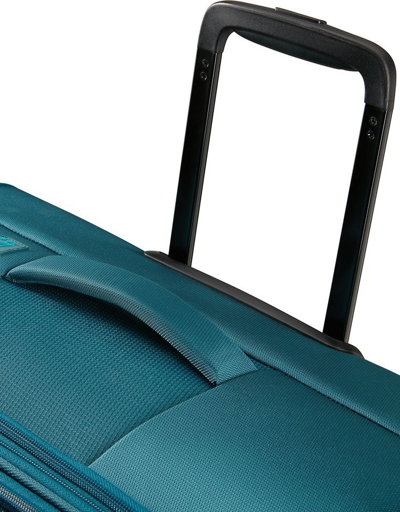Чемодан American Tourister Summerride текстильный на 4-х колесах ME7*006;51 Totally Teal (большой)