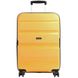 Suitcase American Tourister Bon Air DLX made of polypropylene on 4 wheels MB2*002 Light Yellow (medium)