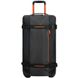 Travel bag with moisture protection on 2 wheels American Tourister Urban Track textile M MD1*102 LMTD Black/Orange (medium)