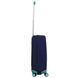Universal protective cover for a small suitcase 8003-4 dark blue