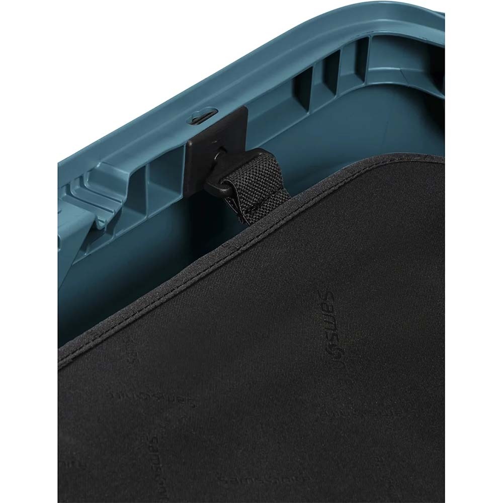 Suitcase Samsonite Magnum Eco made of polypropylene on 4 wheels KH2 * 001 Petrol Blue (small)