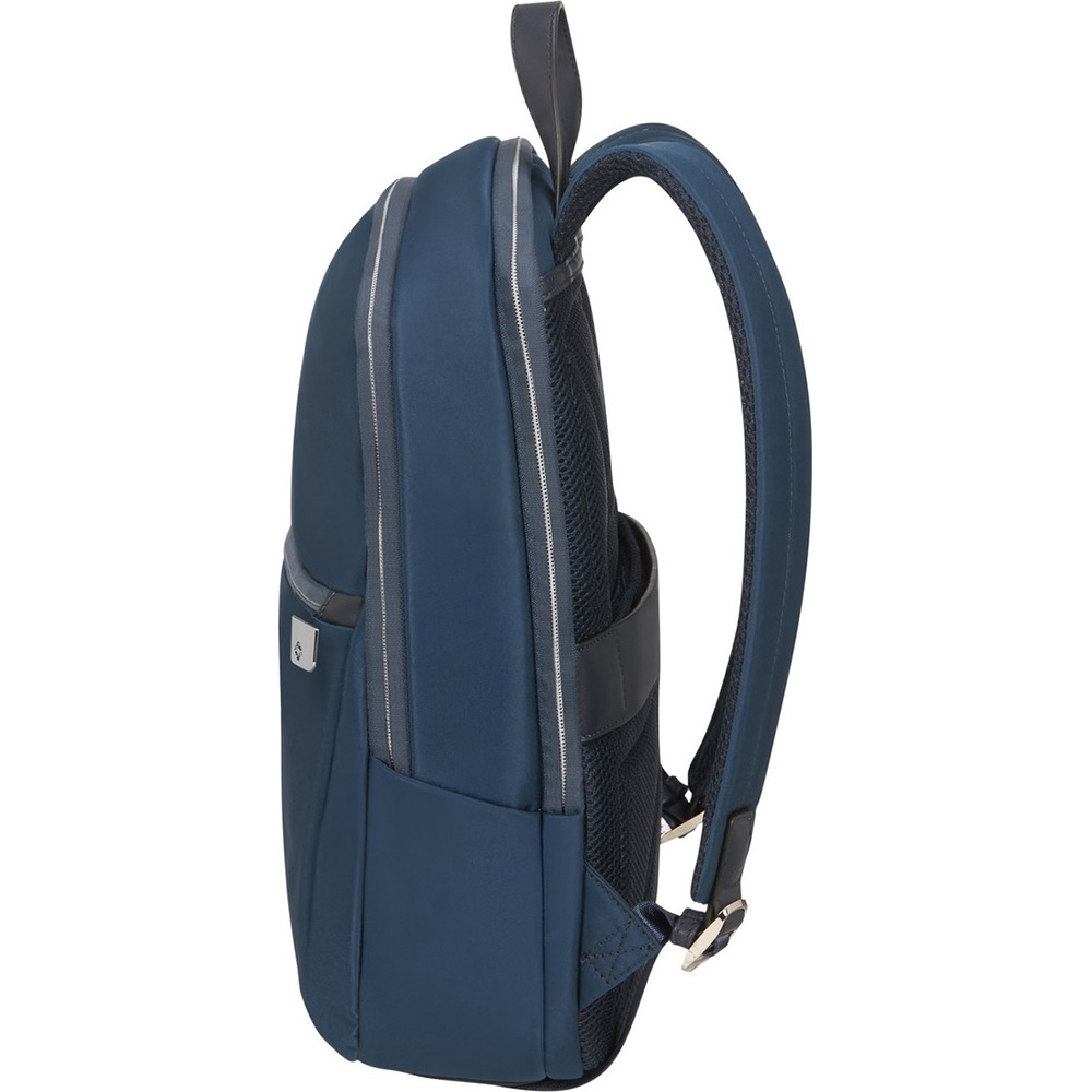 Daily backpack for women with laptop compartment up to 14,1" Samsonite Eco Wave KC2*003 Midnight Blue