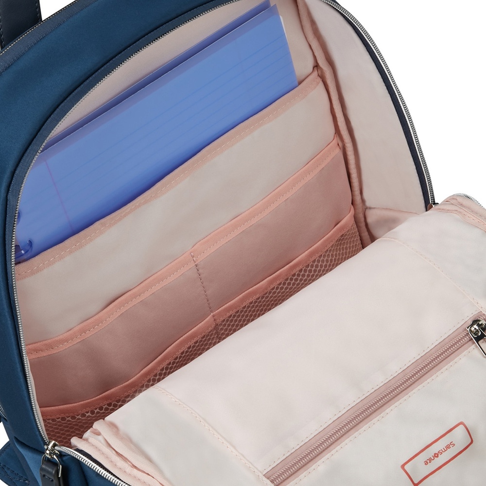 Рюкзак жіночий повсякденний з відділенням для ноутбука до 14,1" Samsonite Eco Wave KC2*003 Midnight Blue