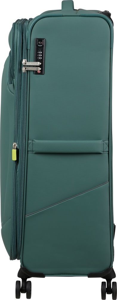 Водонепроницаемый чемодан American Tourister Summerride текстильный на 4-х колесах ME7*106;14 Dark Forest (большой)
