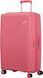 Suitcase American Tourister Diablast on 4 wheels made of polypropylene MK2*003;90 Pink Glitch (large)