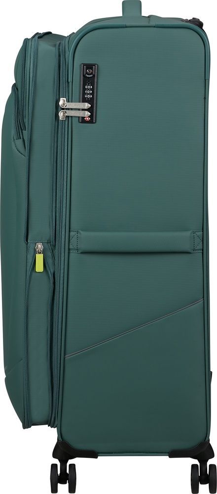 Водонепроницаемый чемодан American Tourister Summerride текстильный на 4-х колесах ME7*106;14 Dark Forest (большой)