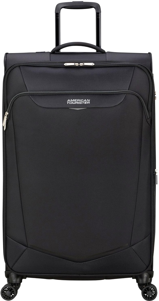 Чемодан American Tourister Summerride текстильный на 4-х колесах ME7*006;09 Black (большой)