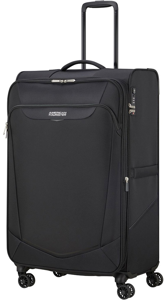 American Tourister Summerride textile suitcase on 4 wheels ME7*006;09 Black (large)