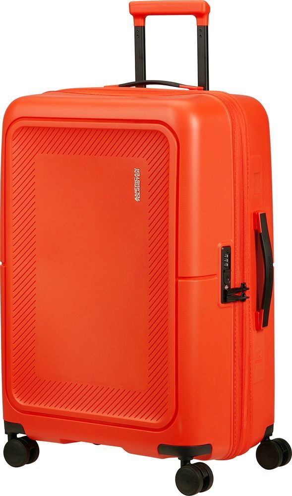 Валіза American Tourister Dashpop із поліпропілену на 4-х колесах MG5*002;00 Tangerine Red (середня)