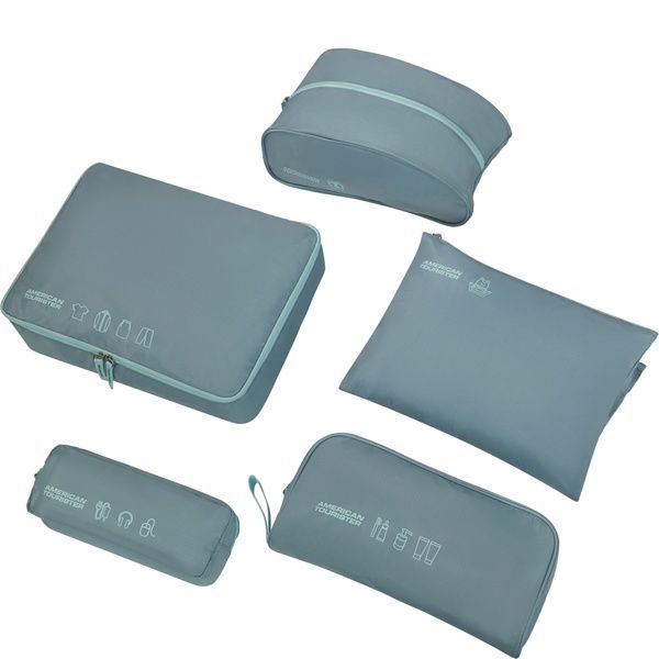 Набор органайзеров (5 шт) American Tourister Ta MF3*005;51 Stone Blue/Blue