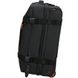 Travel bag with moisture protection on 2 wheels American Tourister Urban Track textile S MD1*101 LMTD Black/Orange (small)