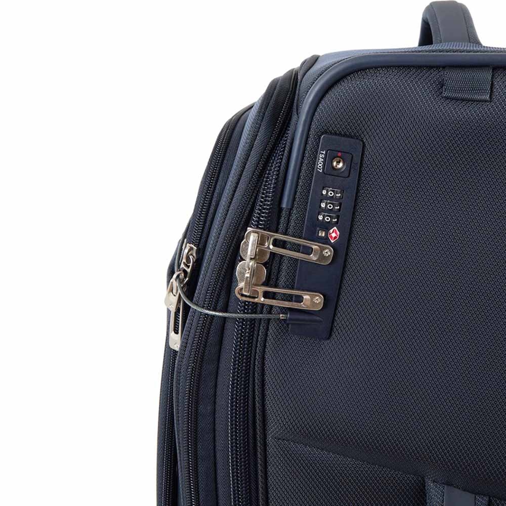 Suitcase Samsonite Respark textile on 4 wheels KJ3*007 Midnight Blue (large)