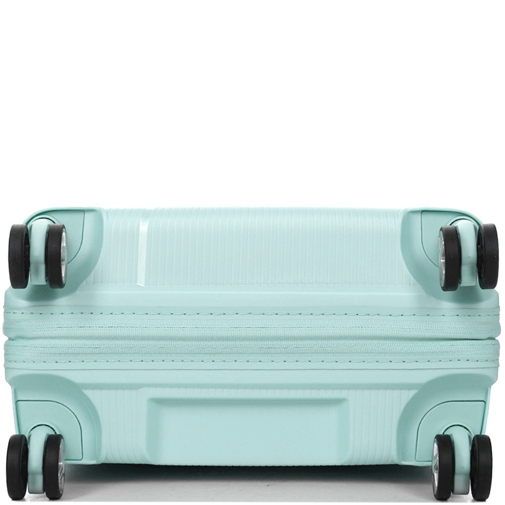 Чемодан American Tourister Starvibe из полипропилена на 4-х колесах MD5*002 Metallic Surf Blue (малый)