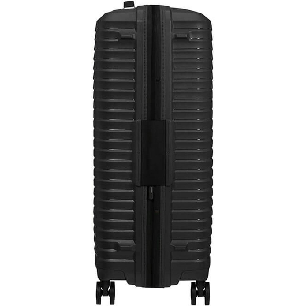 Suitcase Samsonite Upscape made of polypropylene on 4 wheels KJ1*002 Black (medium)