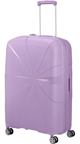 Ультралегкий чемодан American Tourister Starvibe из полипропилена на 4-х колесах MD5*004 Digital Lavender (большой)