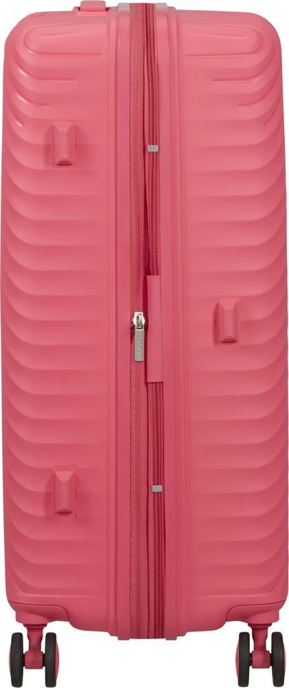 Валіза American Tourister Diablast на 4-х колесах з поліпропілену MK2*002;90 Pink Glitch (середня)