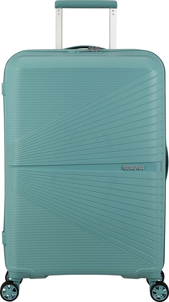 Ультралёгкий чемодан American Tourister Airconic из полипропилена на 4-х колесах 88G*002; Dusty Turquoise (средний)