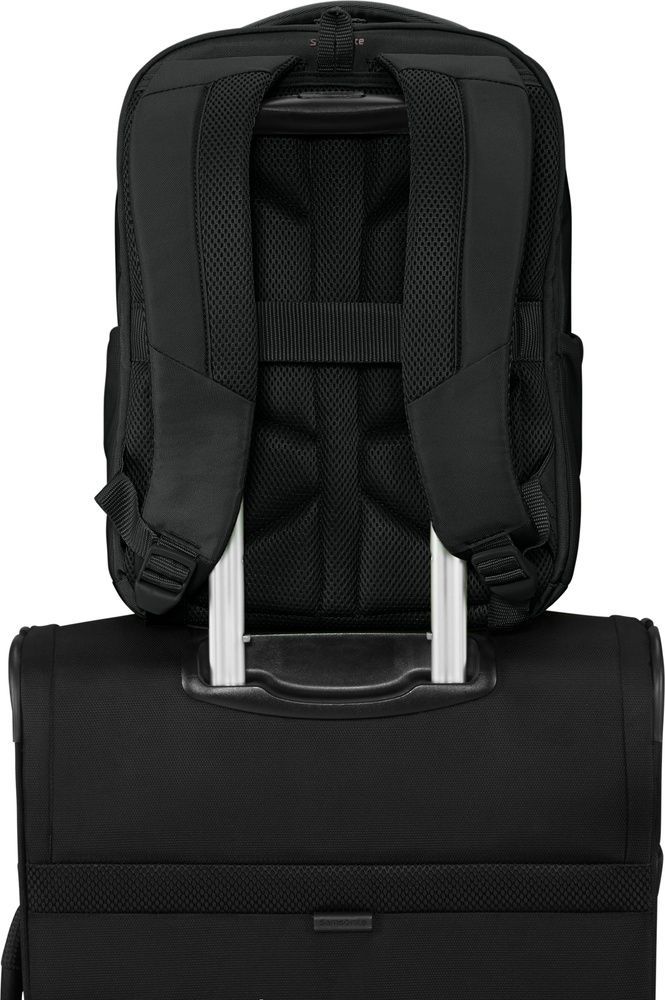 Travel backpack Samsonite Guardit Classy 2.0 for hand luggage in Wizz Air/Ryanair and laptop up to 14" Underseat S KT0*007 Black