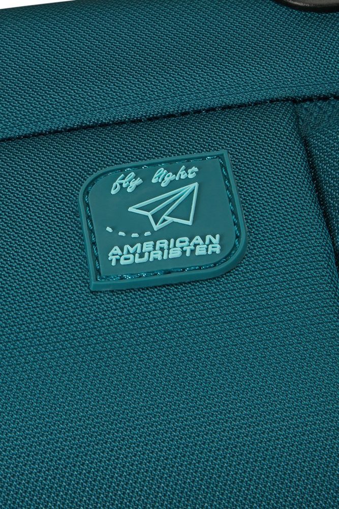 Чемодан American Tourister Summerride текстильный на 4-х колесах ME7*004;51 Totally Teal (малый)