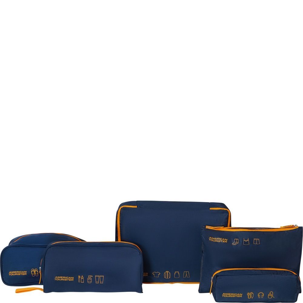 Набір органайзерів (5 шт) American Tourister Ta MF3*005;41 Navy/Orange