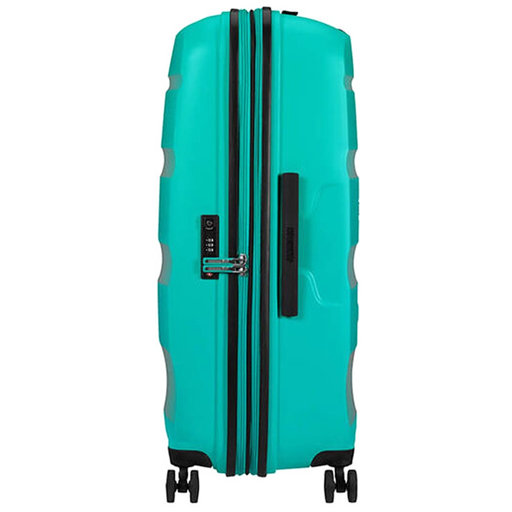 Валіза American Tourister Bon Air DLX з поліпропілену на 4-х колесах MB2*003 Deep Turquoise (велика)