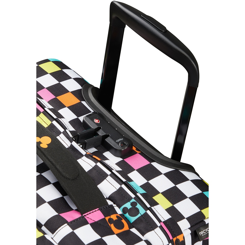 Travel bag on 2 wheels American Tourister Urban Track textile S 60C*001;02 Disney Mickey Check (small)