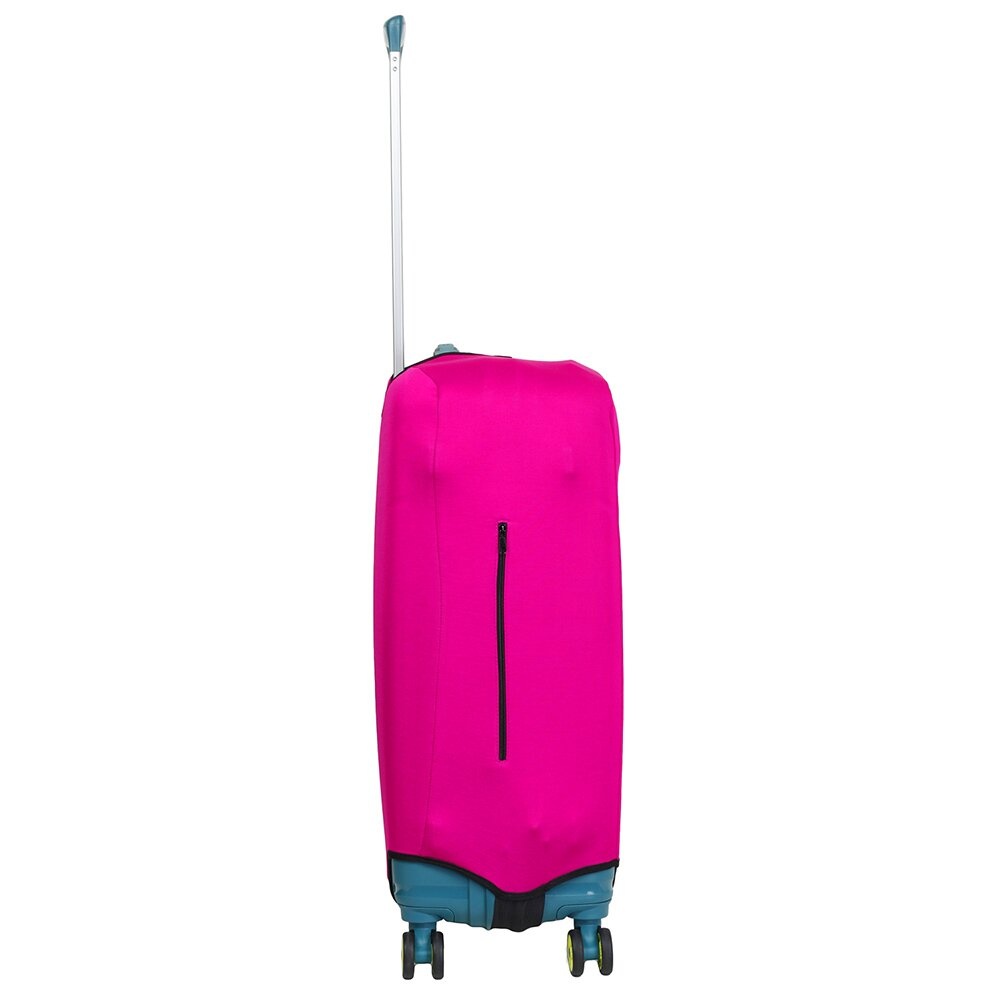 Универсальный защитный чехол для среднего чемодана 8002-35 фуксия