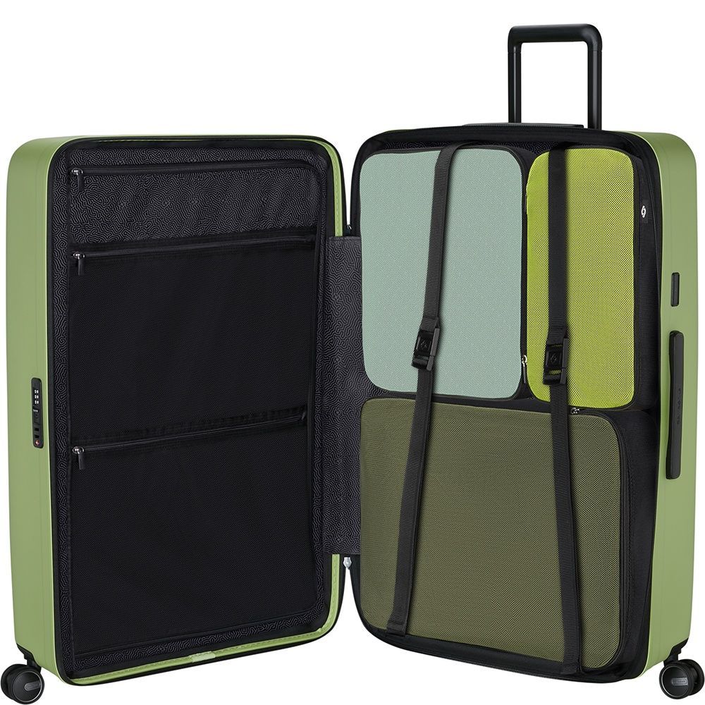 Чемодан Samsonite Restackd из полипропилена на 4-х колесах KO6*005 Wasabi (гигант)