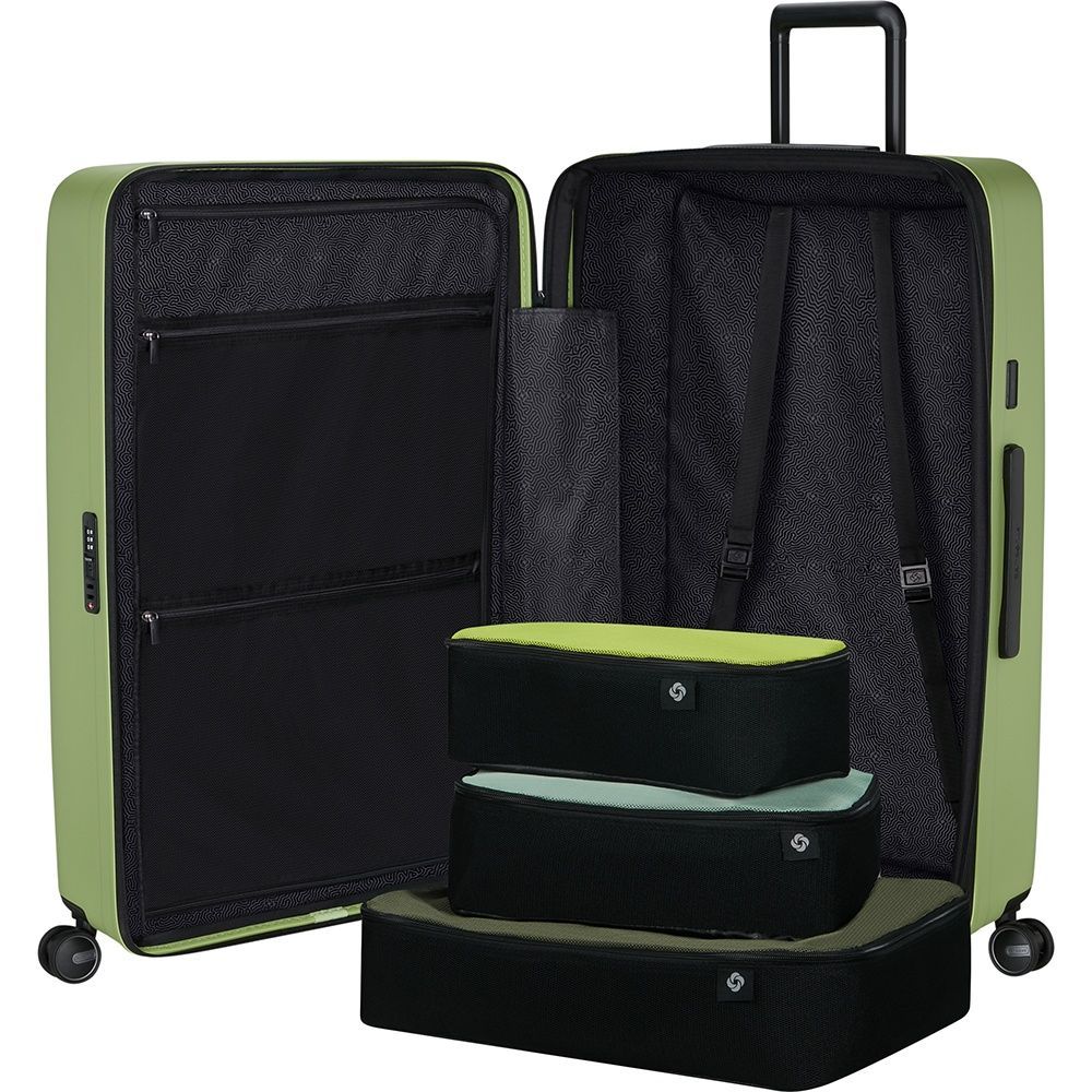 Чемодан Samsonite Restackd из полипропилена на 4-х колесах KO6*005 Wasabi (гигант)