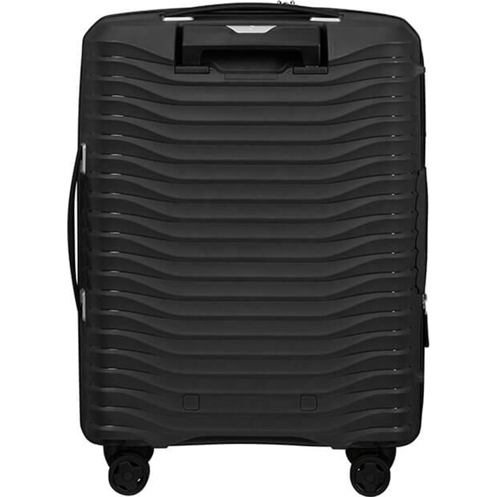 Suitcase Samsonite Upscape made of polypropylene on 4 wheels KJ1*001 Black (small)