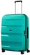 Suitcase American Tourister Bon Air DLX made of polypropylene on 4 wheels MB2 * 003 Deep Turquoise (large)