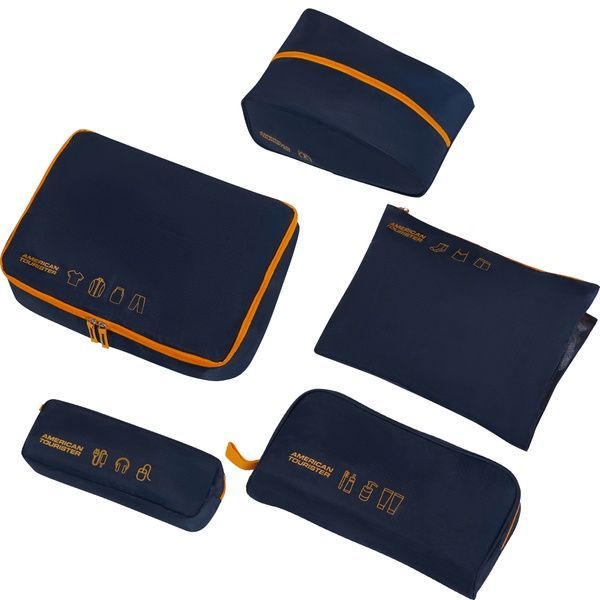 Набор органайзеров (5 шт) American Tourister Ta MF3*005;41 Navy/Orange